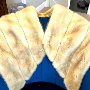 Vintage fur Shawl